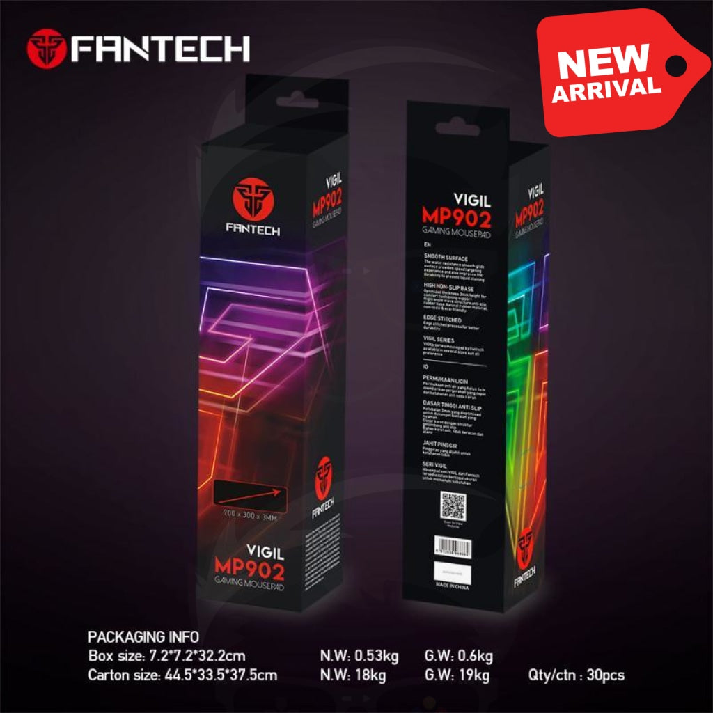 Fantech Vigil Mp902 Gaming Mousepad Fantech Vigil Mp902 Gaming Mousepad